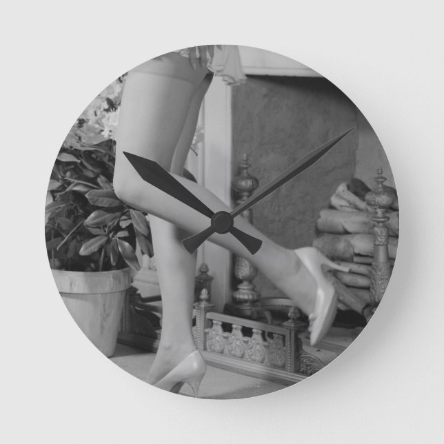 Reloj Redondo Mediano Woman Dancing (Anverso)