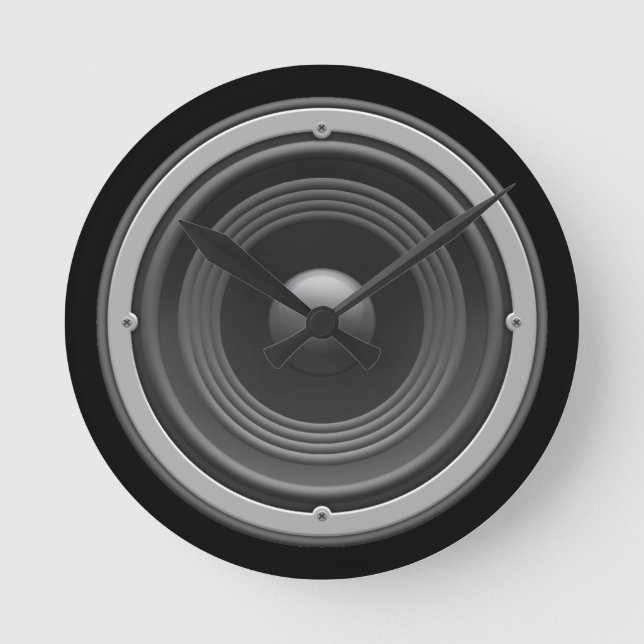Reloj Redondo Mediano Woofer (Anverso)