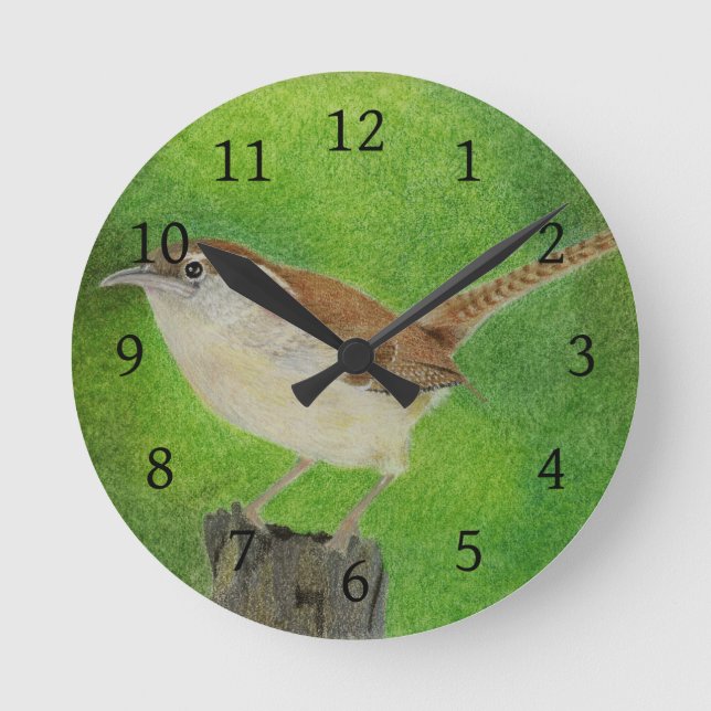 Reloj Redondo Mediano Wren (Anverso)
