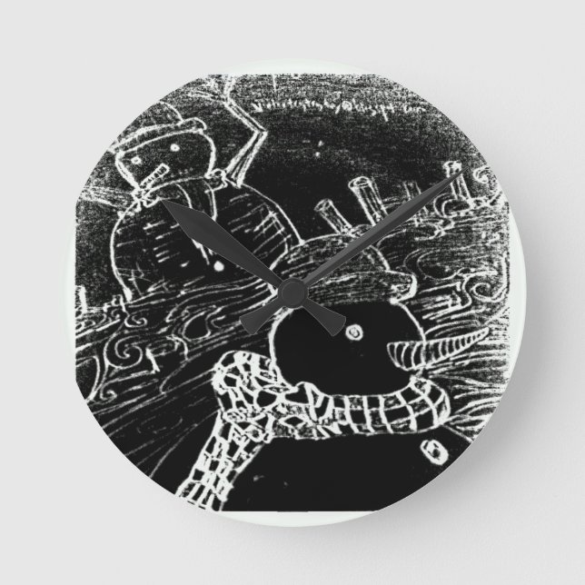 Reloj Redondo Mediano yaie snow guardian (Anverso)