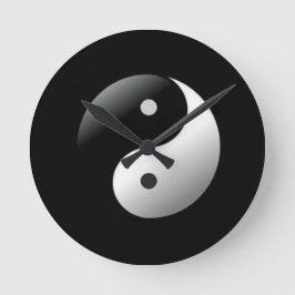 Reloj Redondo Mediano Yin Yang