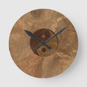 Reloj Redondo Mediano Yin Yang