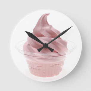 Reloj Redondo Mediano Yogurt congelado