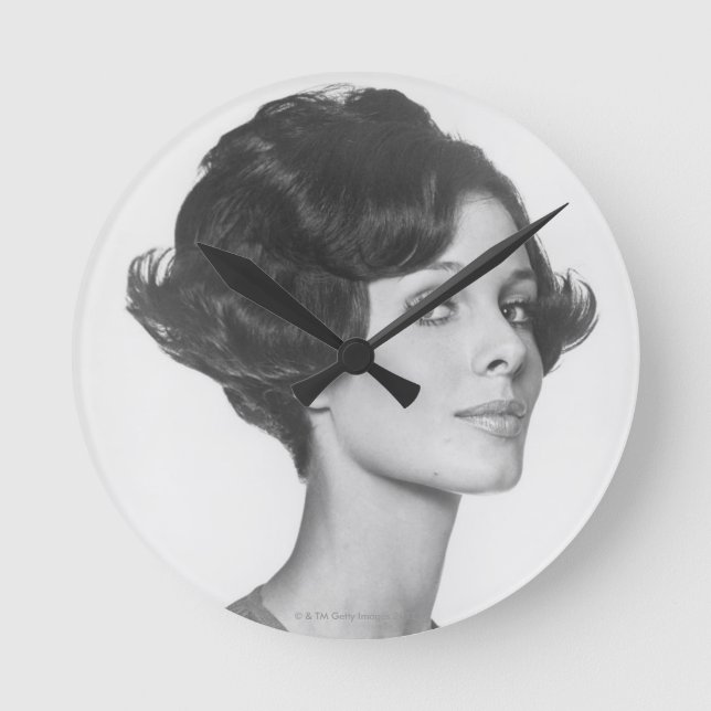 Reloj Redondo Mediano Young Woman (Anverso)