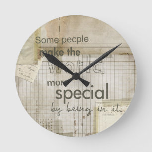 Reloj Redondo Mediano you're special message