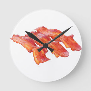 Reloj Redondo Mediano Yummy Bacon