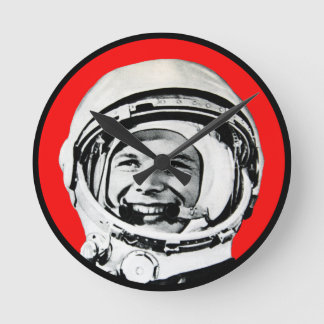 Reloj Redondo Mediano Yuri Gagarin - Héroe Soviético & Cosmonauta