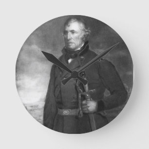 Reloj Redondo Mediano Zachary Taylor, 12mo presidente del estado unido