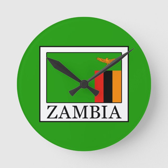 Reloj Redondo Mediano Zambia (Anverso)