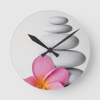 Reloj Redondo Mediano Zen de la flor