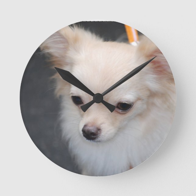 Reloj redondo - Personalizado (Anverso)