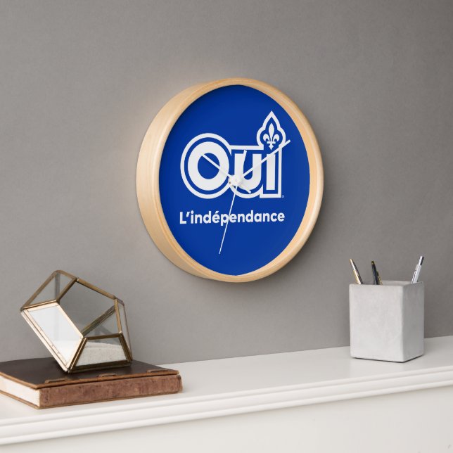 Reloj Référendum OUI-Québec (Oficina)