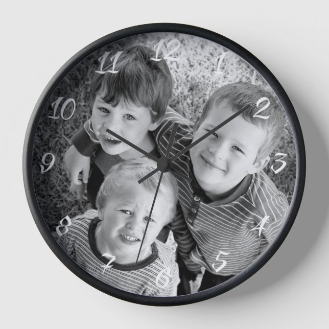 Reloj Regalo de foto de personalizable (Anverso)