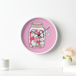 Reloj Regalo divertido para amantes de gatos Antidepresi