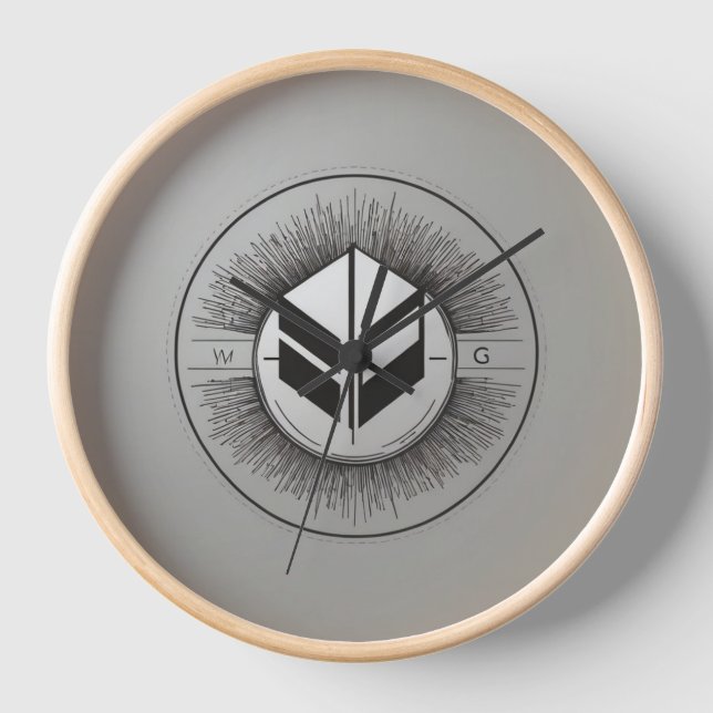 Reloj Regalos de aniversario de boda (Anverso)