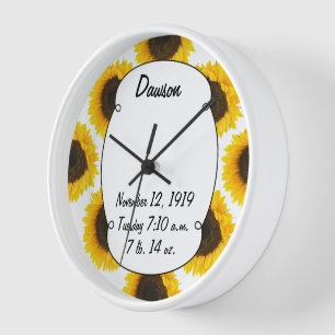 Reloj Regalos de girasol