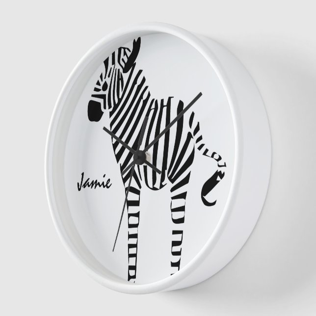 Reloj Regalos de Zebra Lovers (Ángulo)