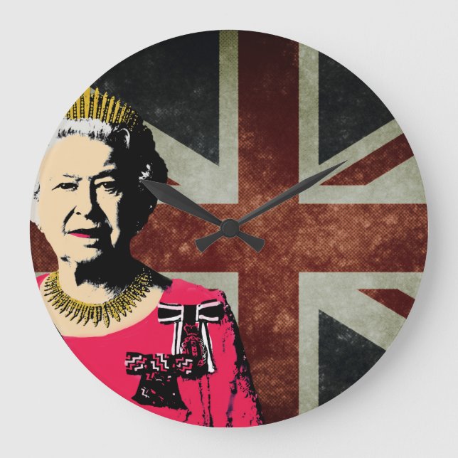 Reloj Reina Isabel II (Anverso)