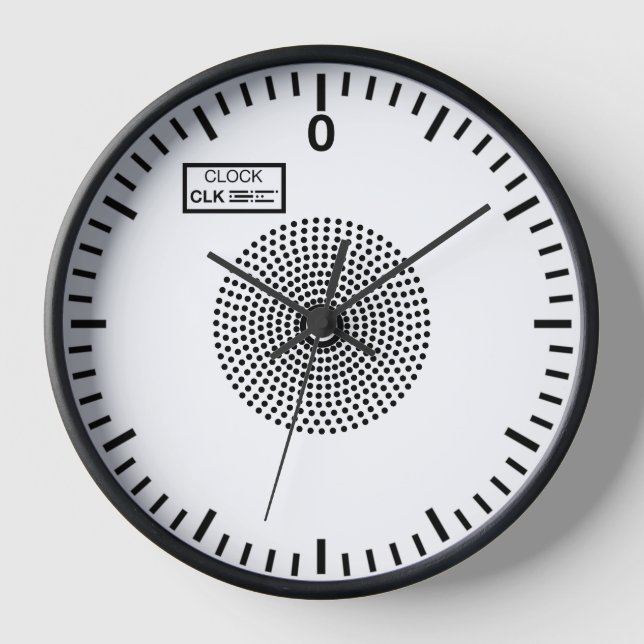 RELOJ ¡RELOJ DE PUNTO DE REFERENCIA NDB! (Anverso)