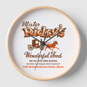 Reloj Restaurante Mister Ricky, Skokie, Illinois