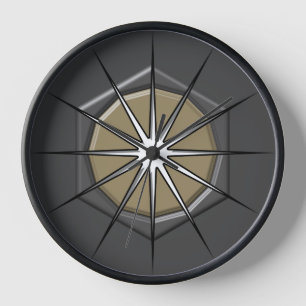 Reloj Resumen 12 punto con efecto 3d