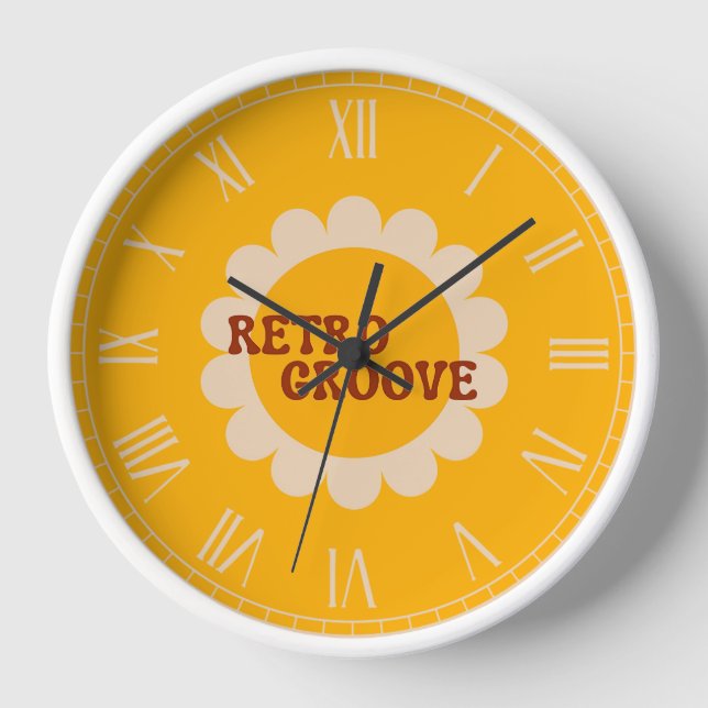 Reloj Retro Groove (Anverso)