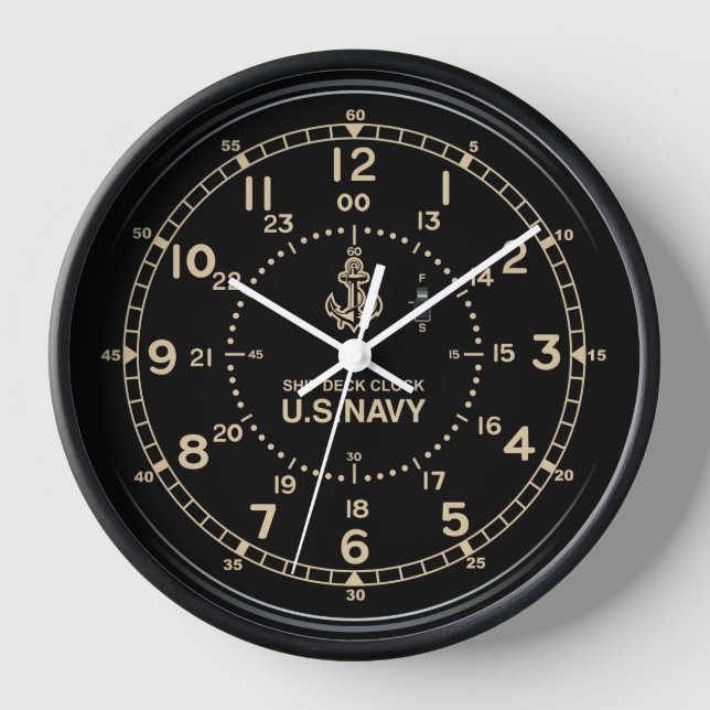 Reloj Retro U.S. NAVY Clock imitation (Anverso)