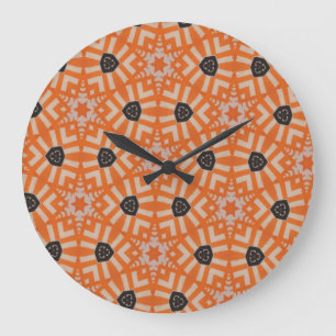 Reloj retro vintage naranja