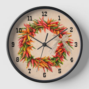 Reloj Ristra del suroeste de Chile Números occidentales