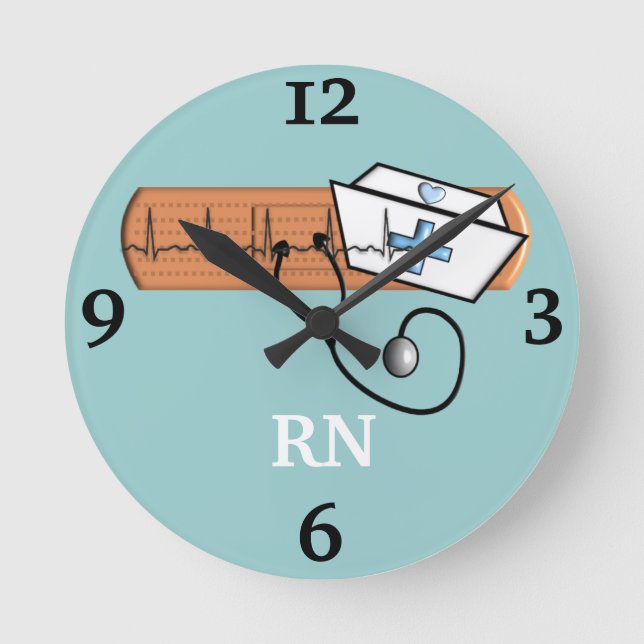 Reloj "RN" de enfermería registrado (Anverso)