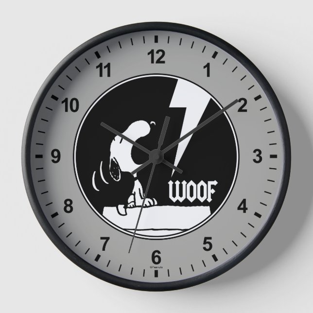Reloj Rock Tees | Snoopy Howling (Anverso)