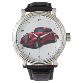 Reloj rojo Deluxe Coupe de 1937