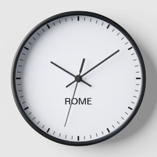 Reloj Roma Italia - Zona horaria - Estilo de sala de pre