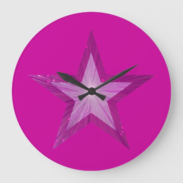 Reloj rosa de estrella (Anverso)