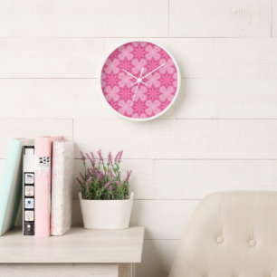 Reloj Rosa y Blanco