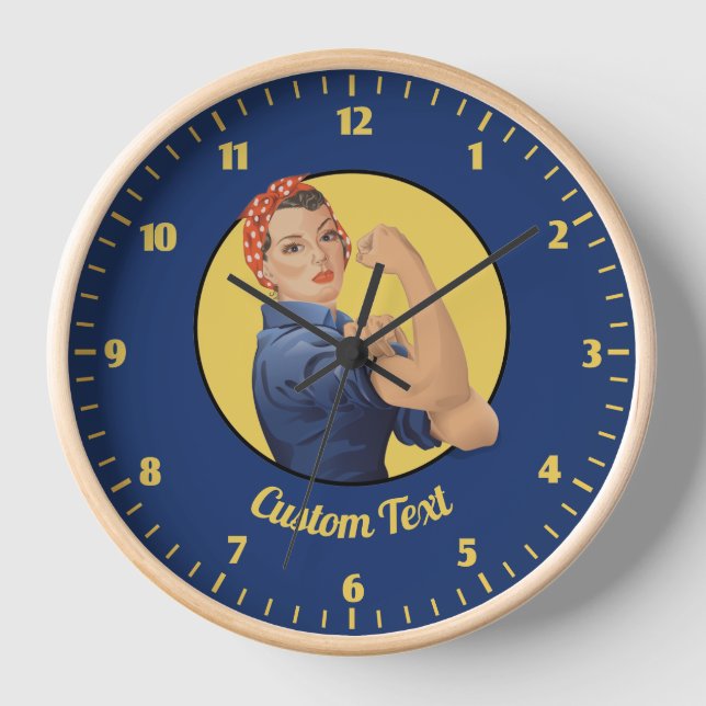 Reloj Rosie the Riveter (Anverso)