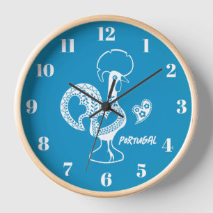 Reloj Rostro de Barcelos, Portugal, silueta