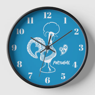 Reloj Rostro de Barcelos, Portugal, silueta