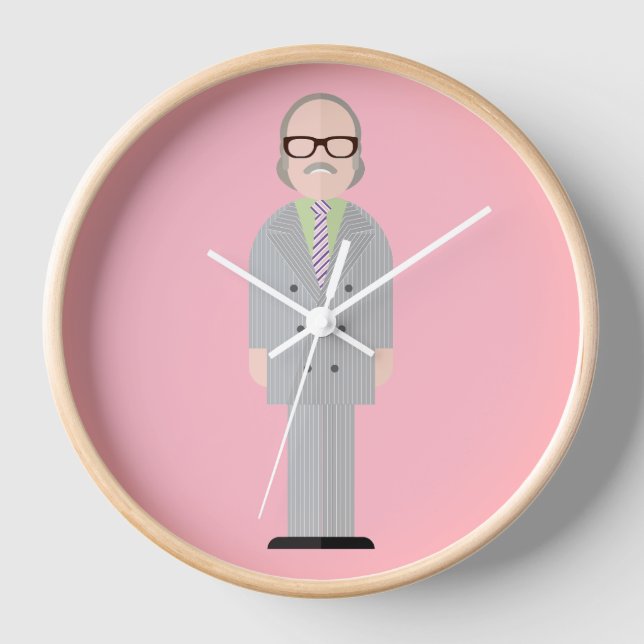 Reloj Royal - Eccentric Character Wall Clock (Anverso)