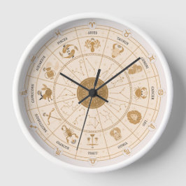 Reloj Rueda zodiaca occidental -