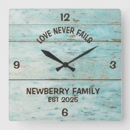 Reloj ruso personalizado "el amor nunca falla"