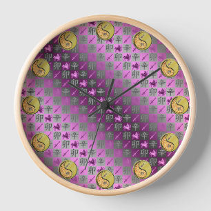 Reloj Sagitario & Conejo de Metal