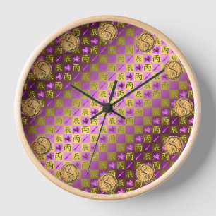 Reloj Sagitario & Dragón de Fuego