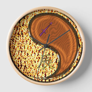 Reloj Sagitario & Dragón de Madera