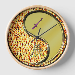 Reloj Sagitario & Dragón de Metal