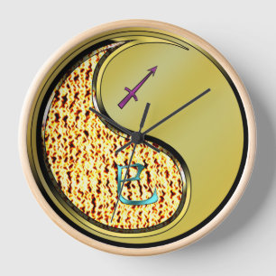 Reloj Sagitario & Serpiente de Metal