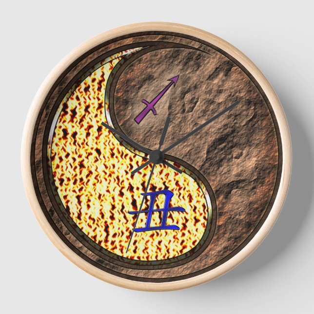 Reloj Sagitario y Buey de Tierra (Anverso)