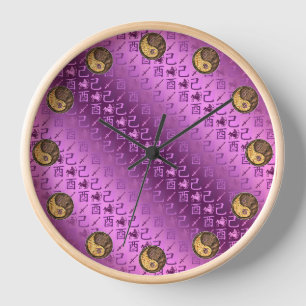 Reloj Sagitario y Gallo de Tierra