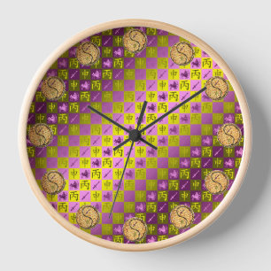Reloj Sagitario y Mono de Fuego