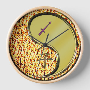Reloj Sagitario y Rata de Metal